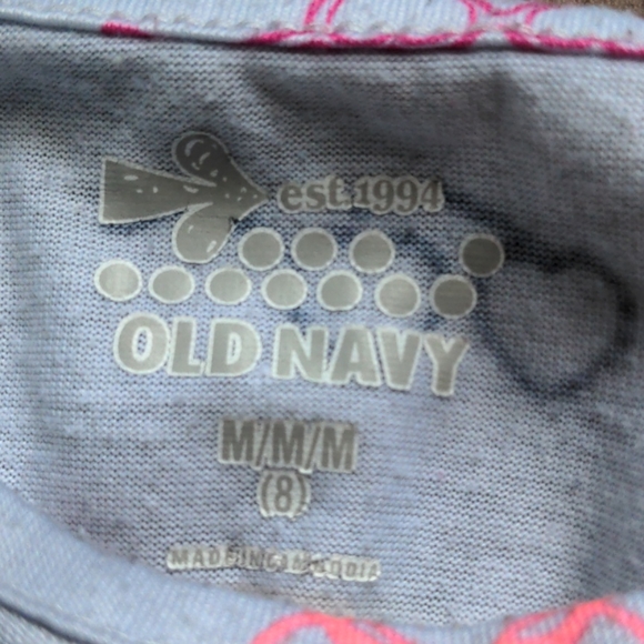 Old navy girls eyeglass nightgown size 8 - Picture 2 of 2